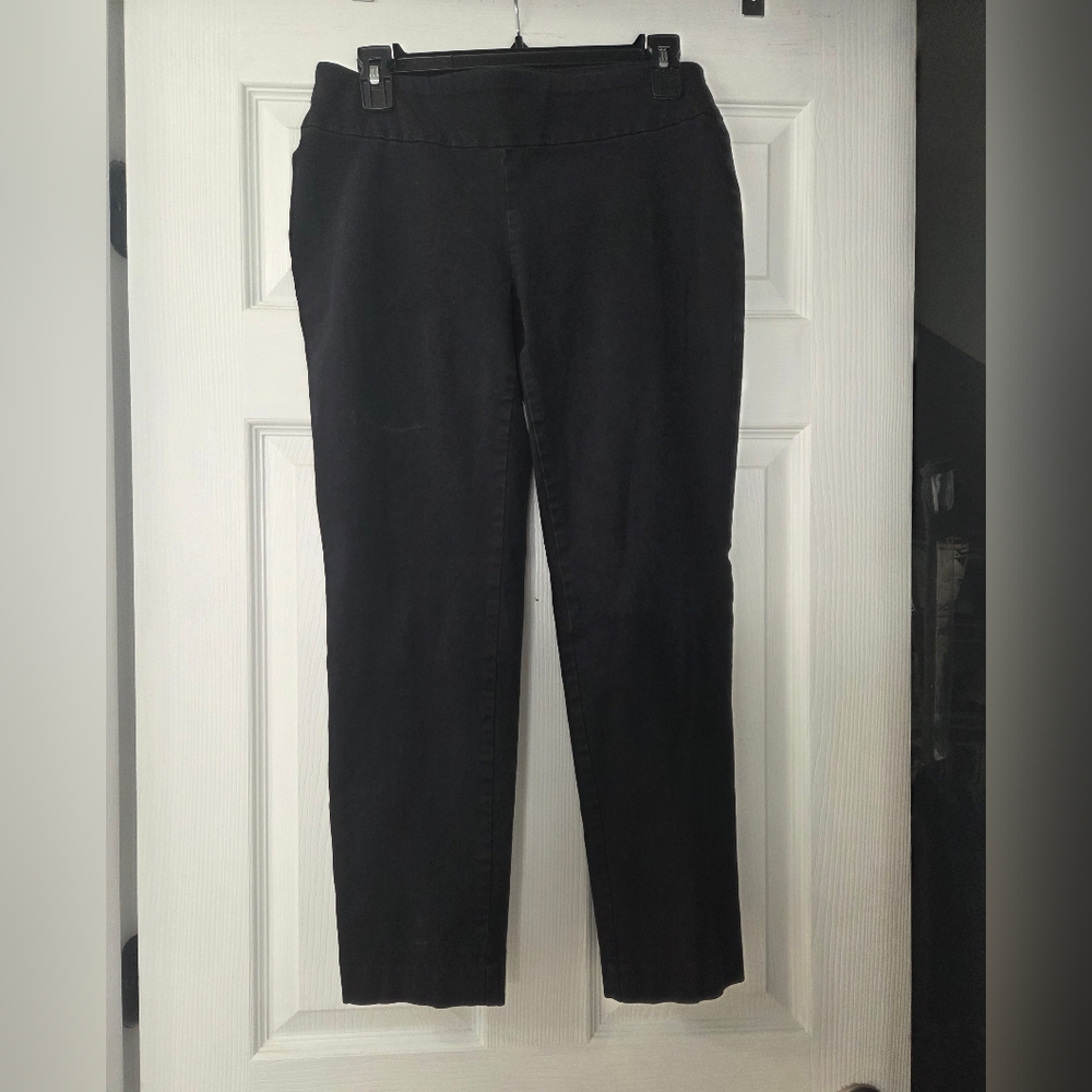 Crown & Ivy Black Chinos Classic Style